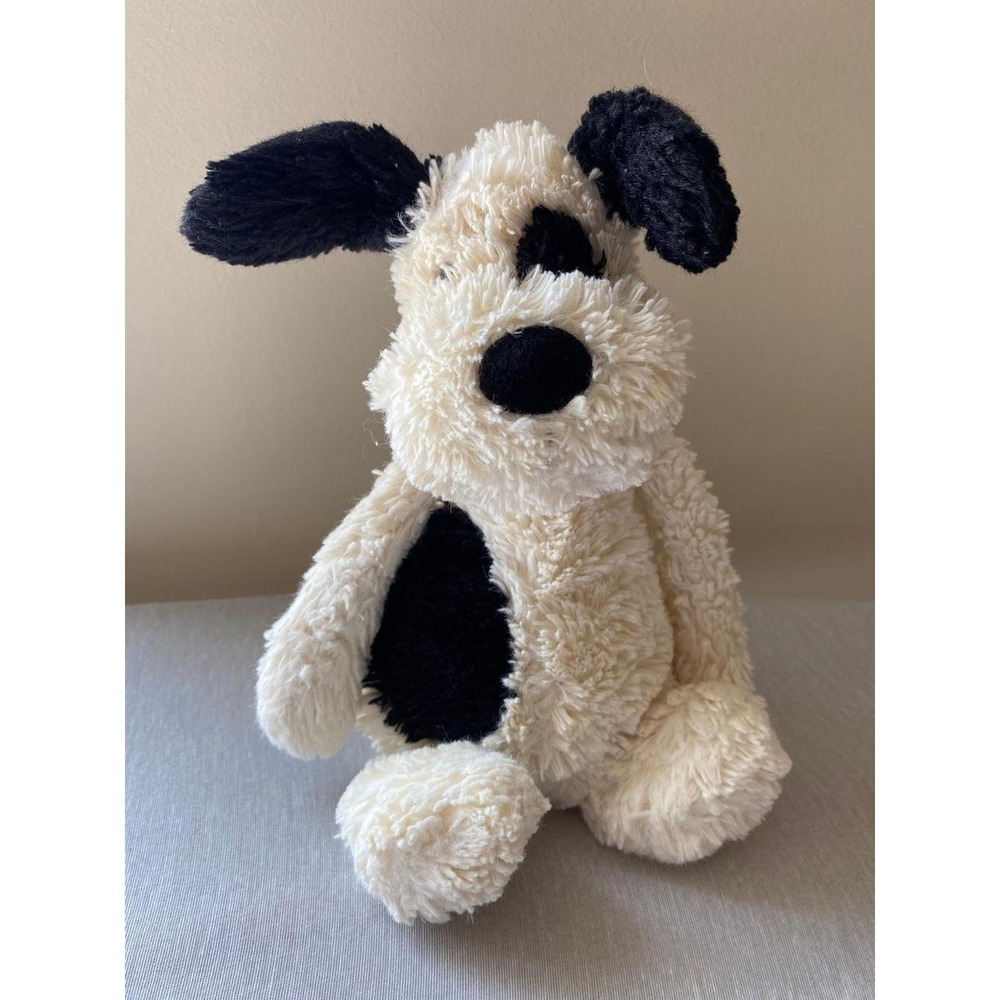 Jellycat Puppy Dog Plush Spotted 12" Bashful SKU12